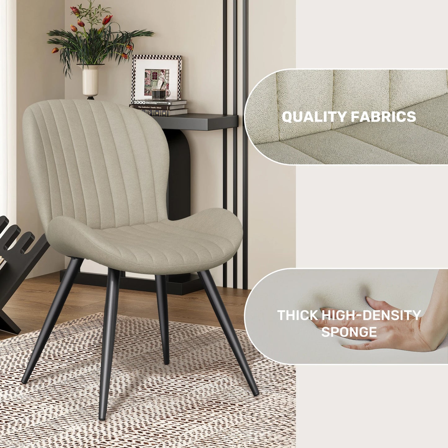 Modern Shell Dining Chairs