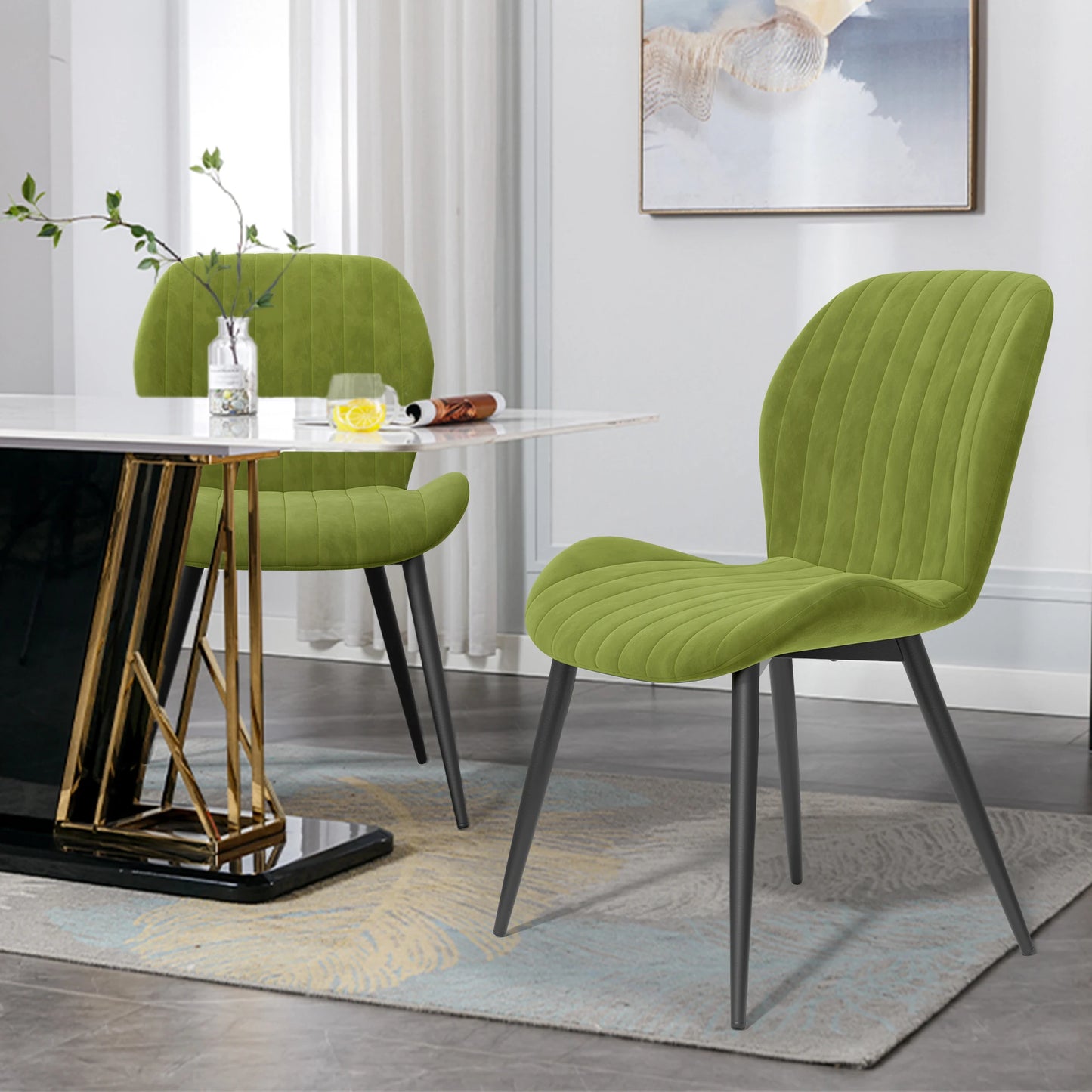 Modern Velvet Dining Chairs