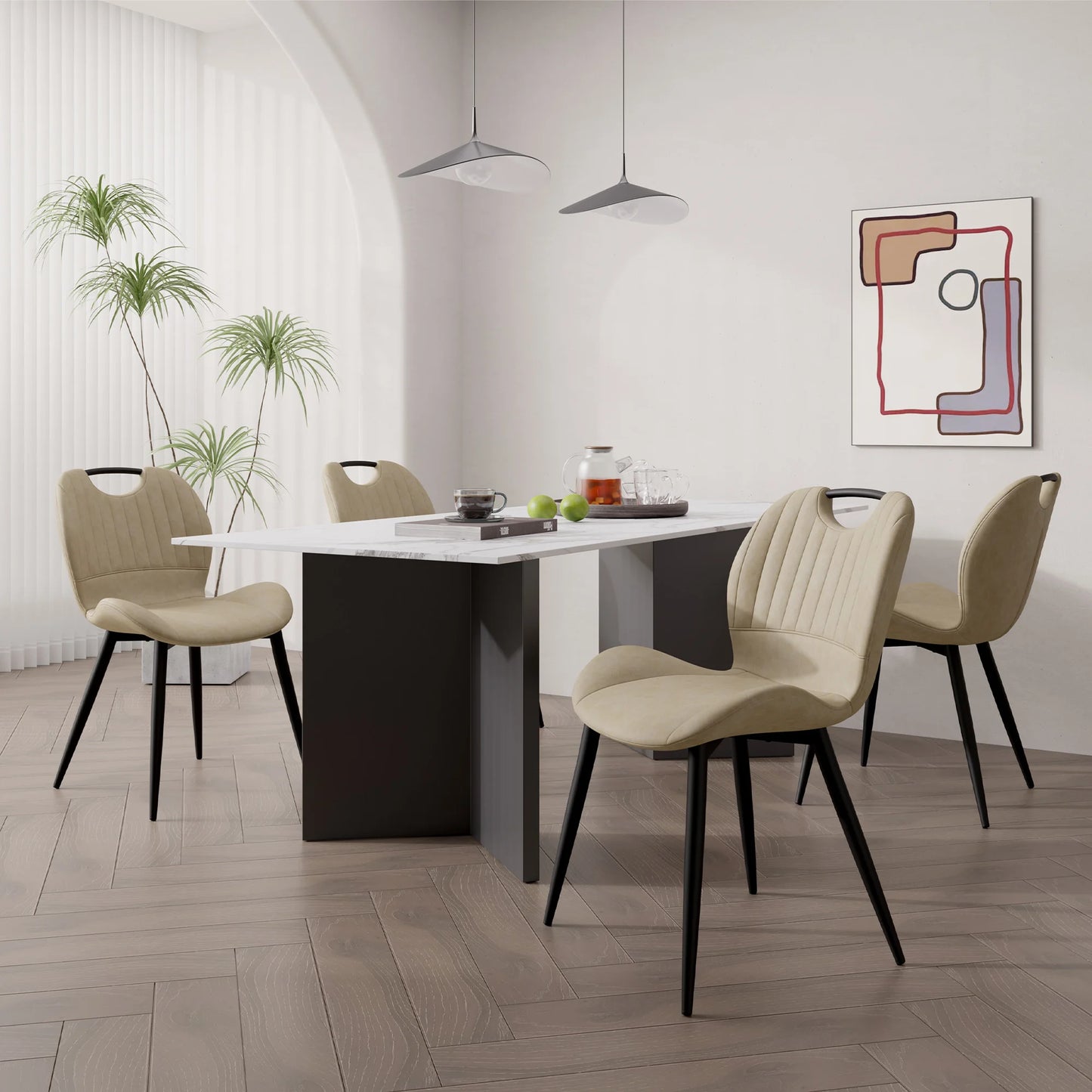 Upholstered Dining Chair Set of 2