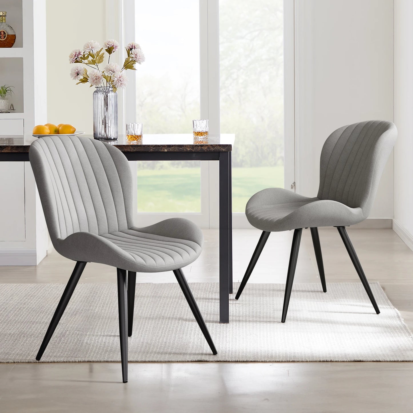 Modern Shell Dining Chairs