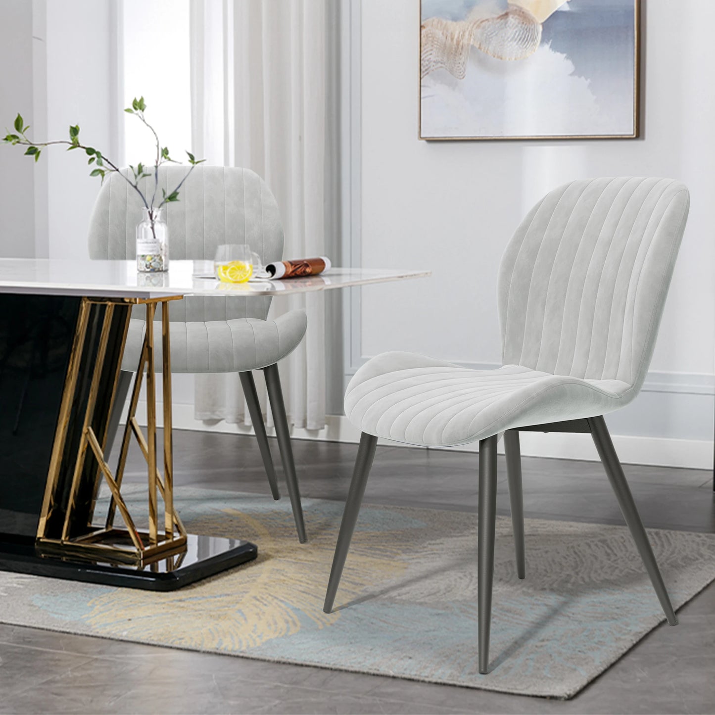 Modern Velvet Dining Chairs