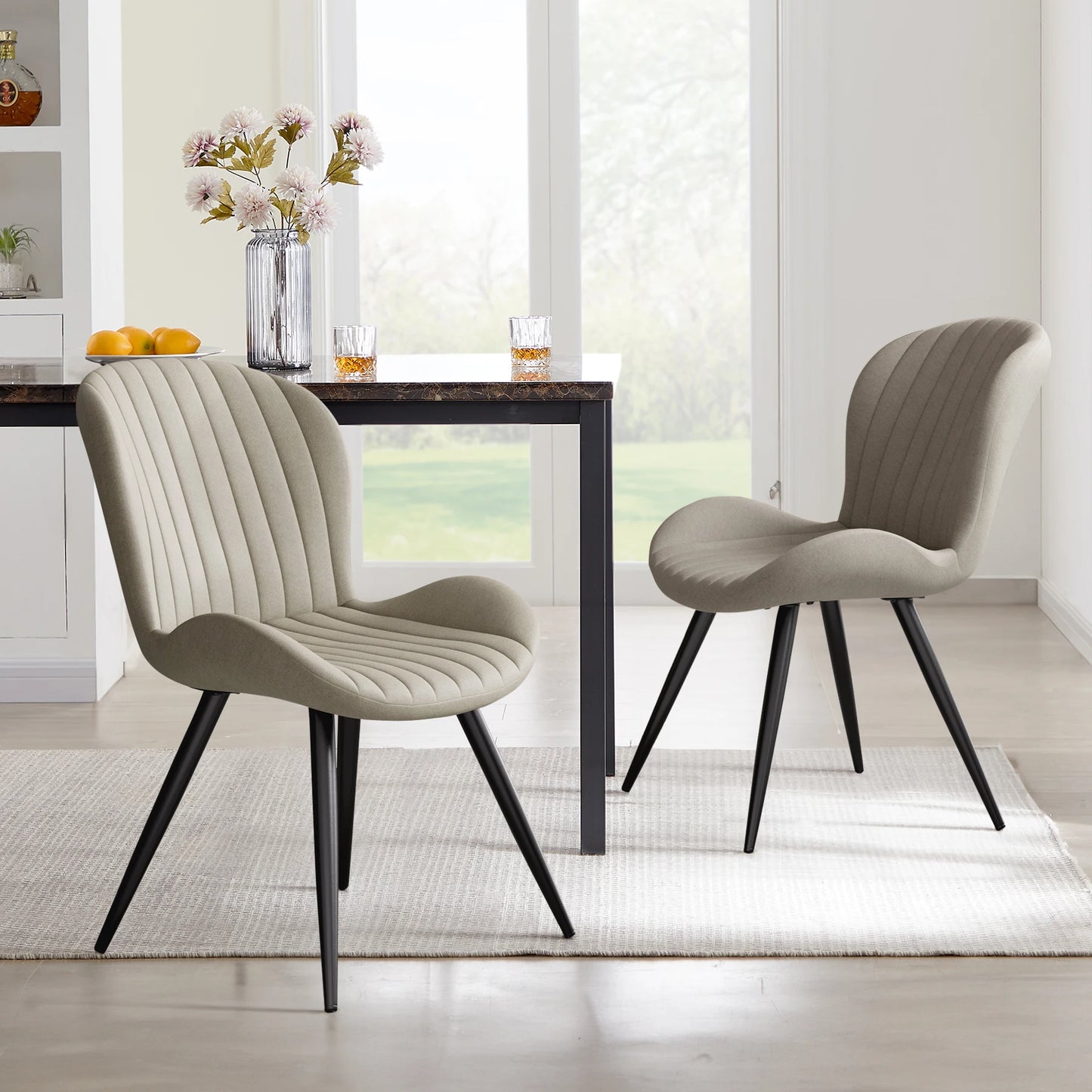 Modern Shell Dining Chairs