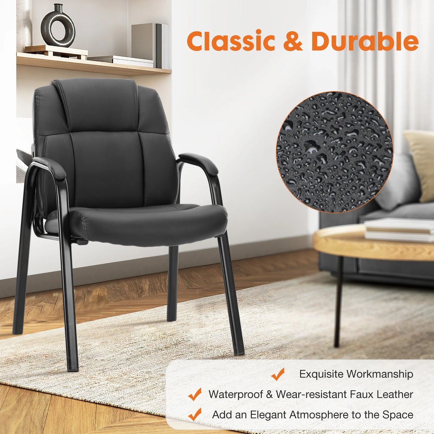 Leather Guest Chair