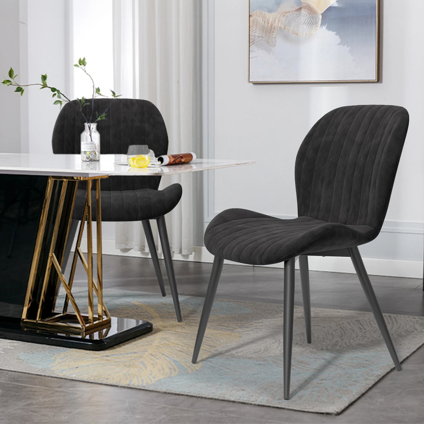 Modern Velvet Dining Chairs