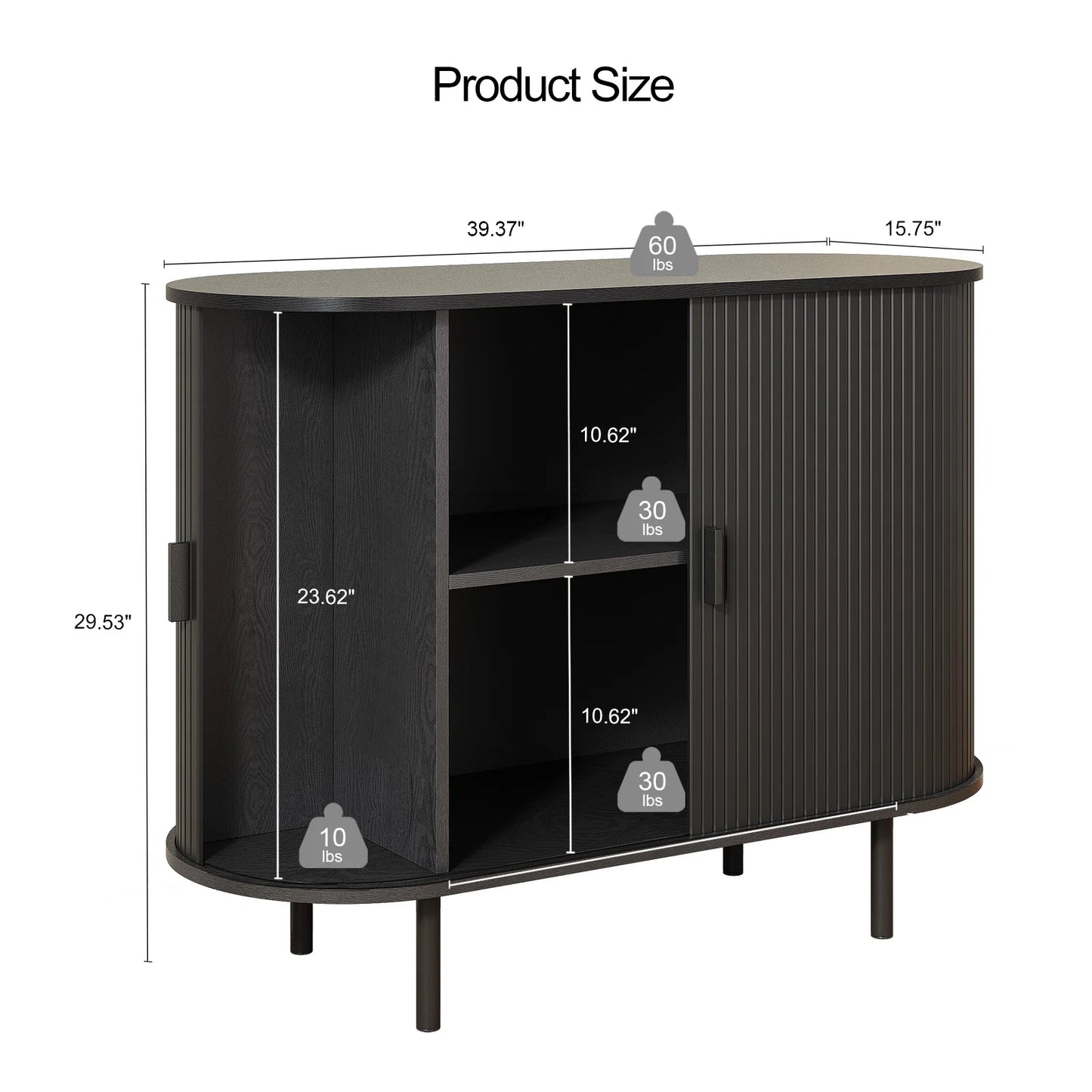 Modern Sideboard Buffet Cabinet