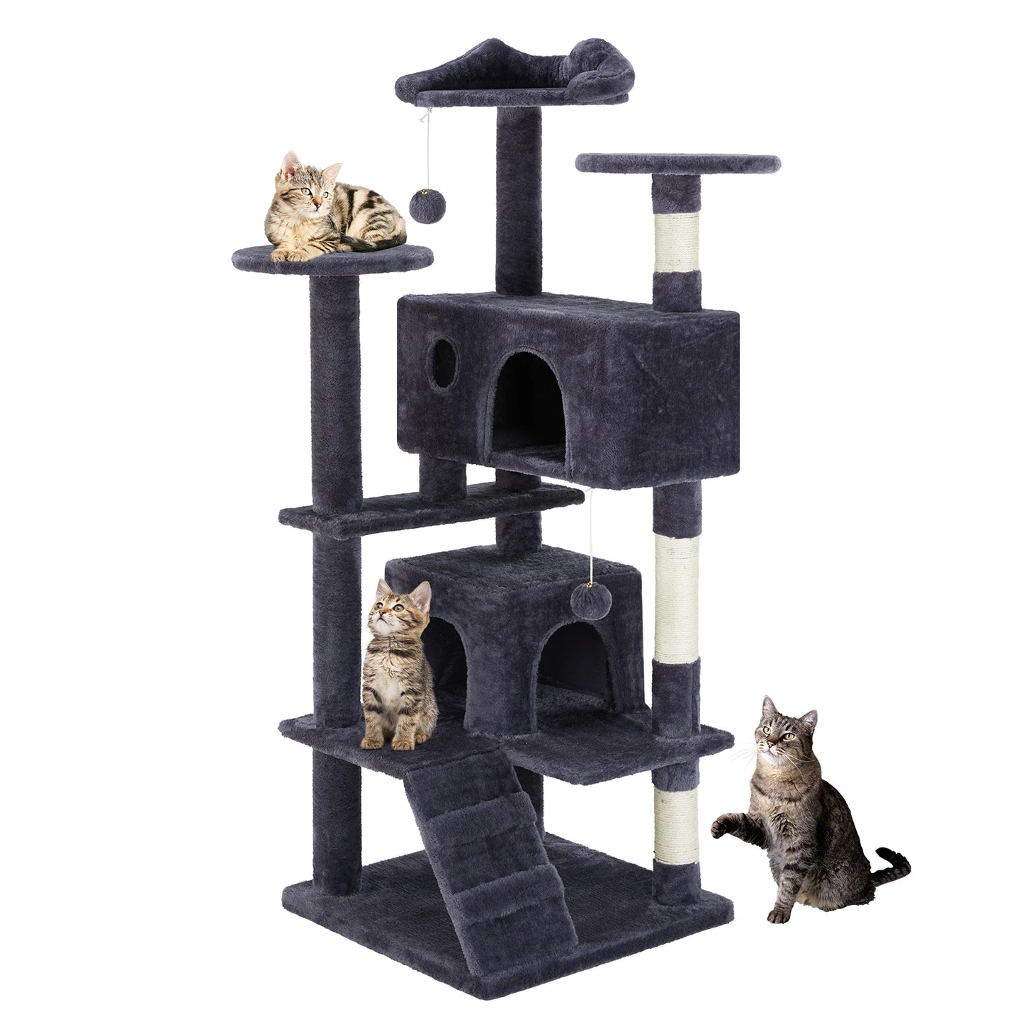 54in Tall Multi-Level Cat Tree