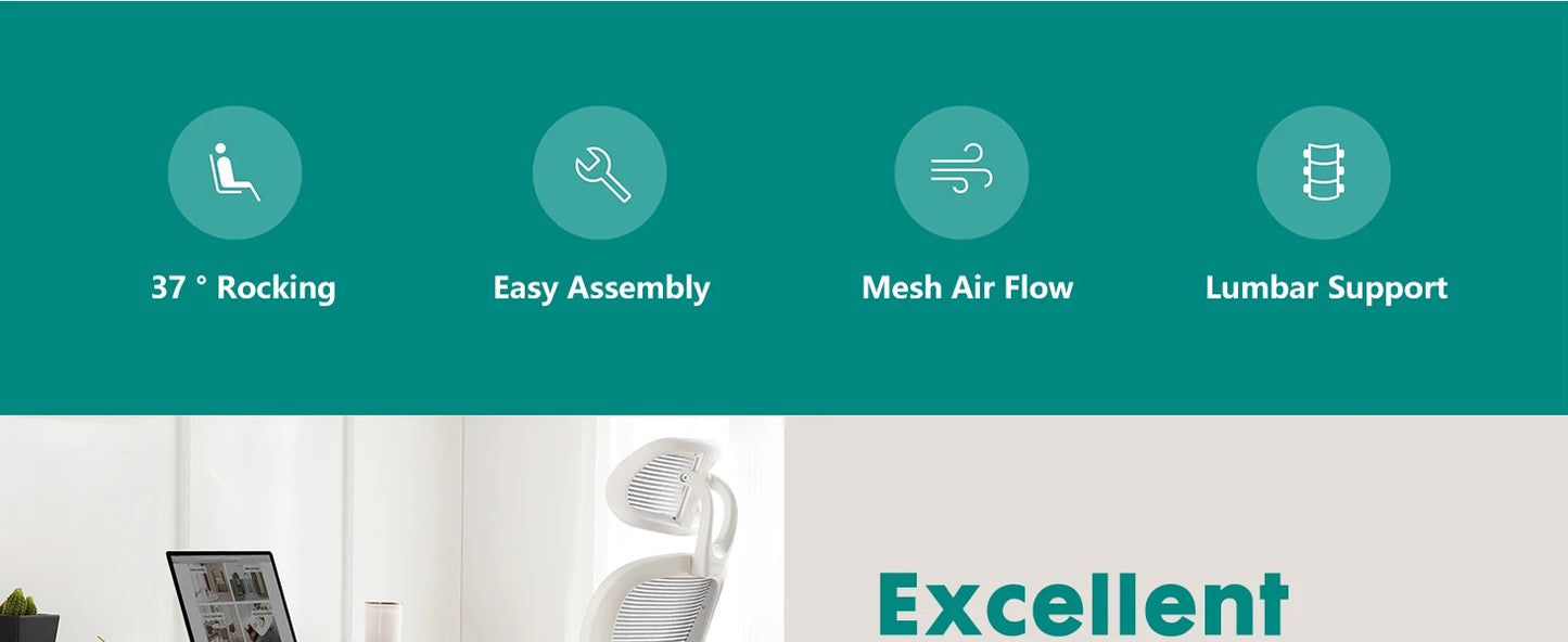 Ergonomic Mesh Office Chair