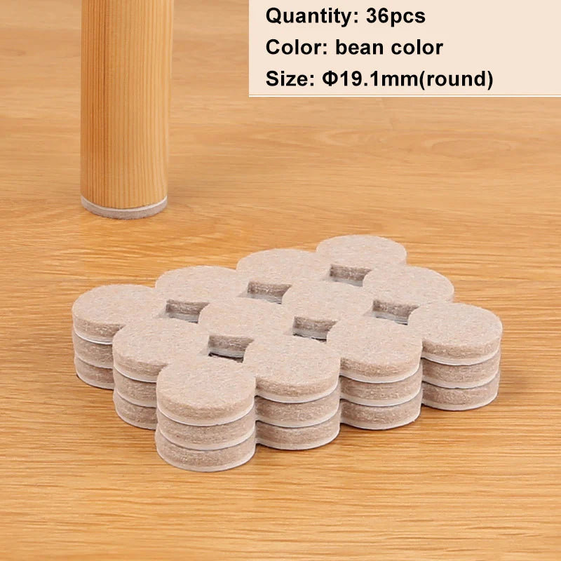 Felt Chair Leg Pads