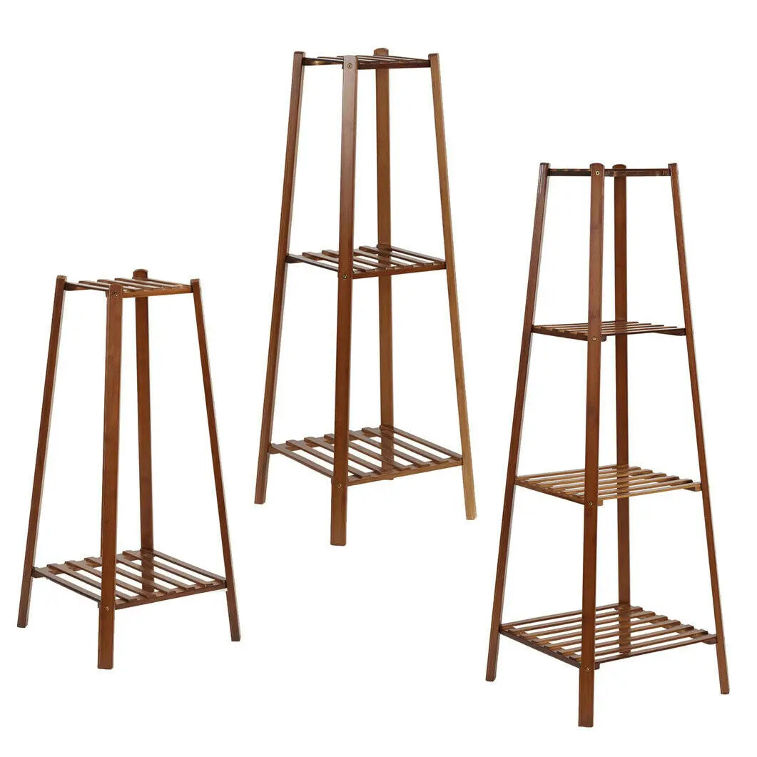 Tall Bamboo Plant Stand