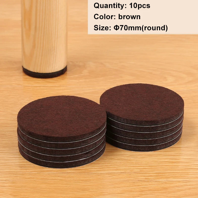 Felt Chair Leg Pads