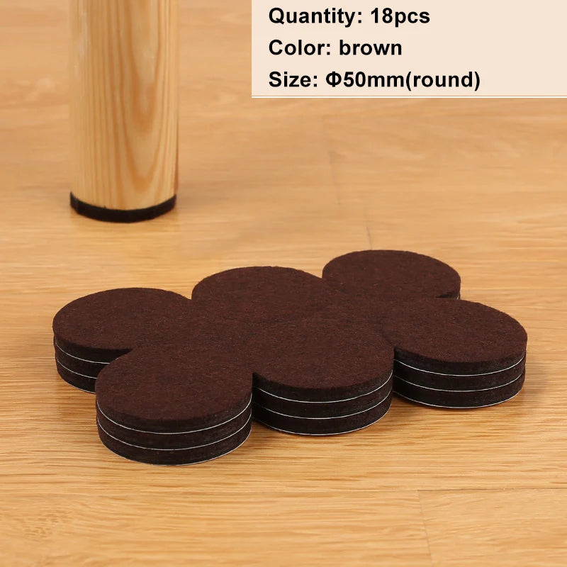 Felt Chair Leg Pads