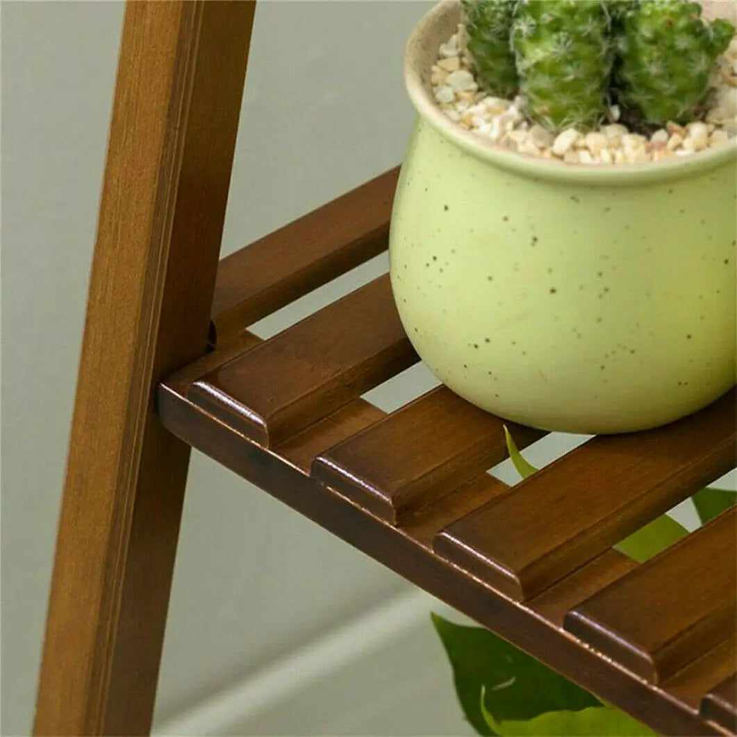 Tall Bamboo Plant Stand