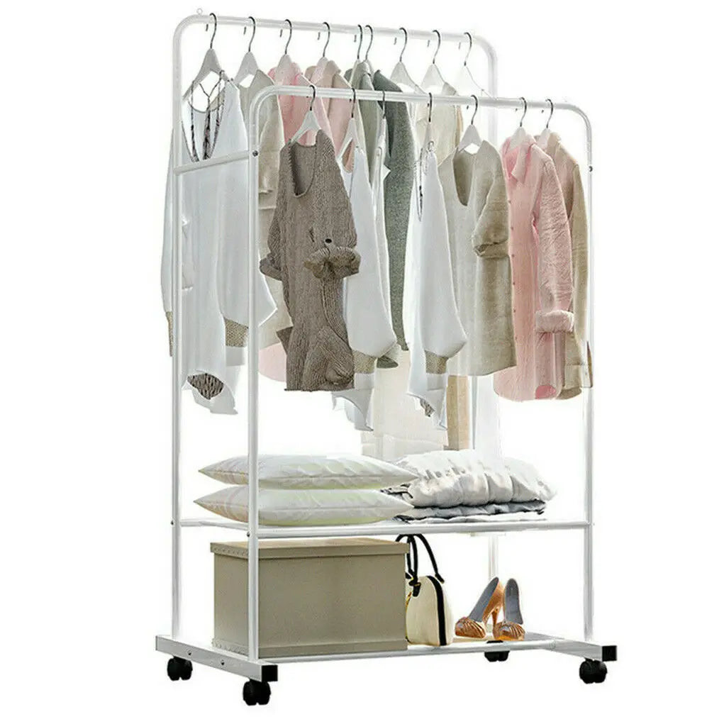 Double Rail Clothes Rack