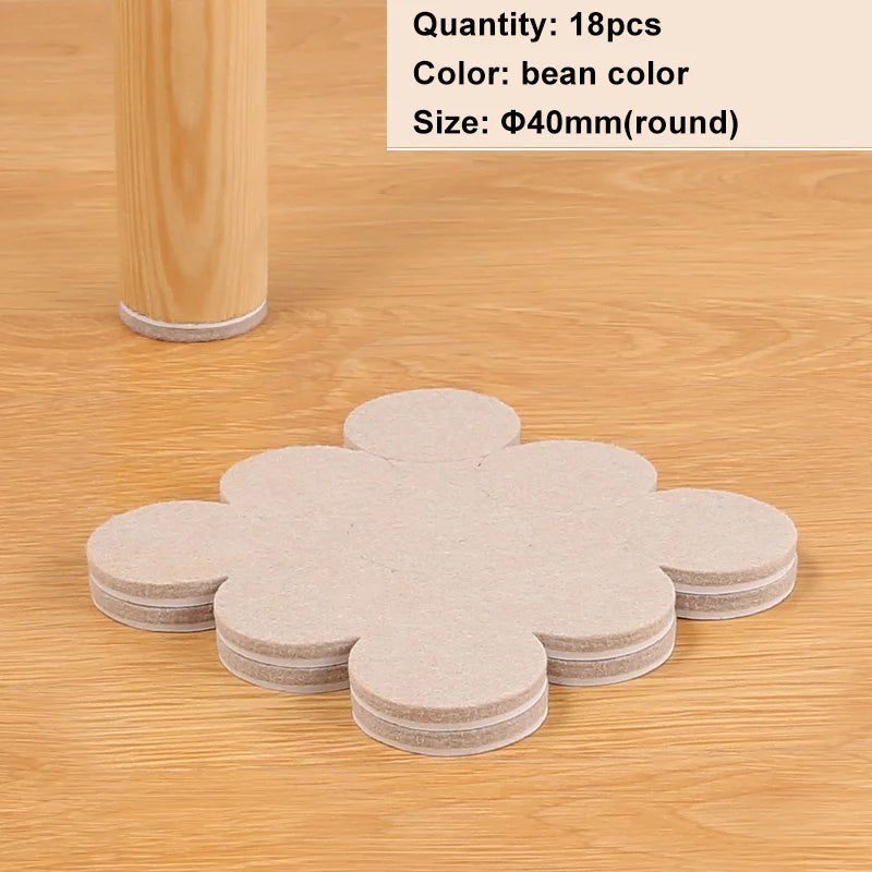 Felt Chair Leg Pads