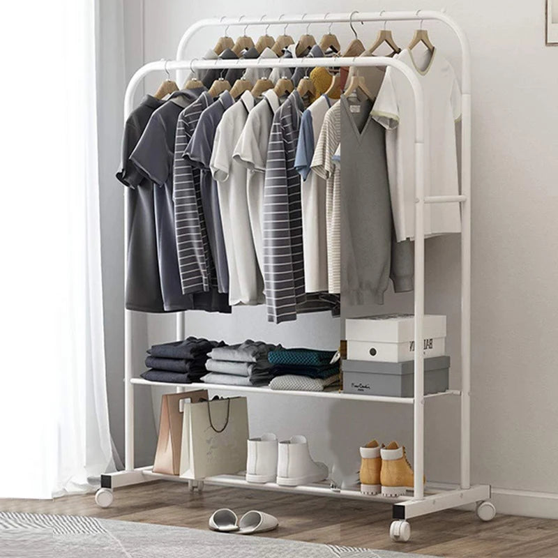 Double Rail Clothes Rack