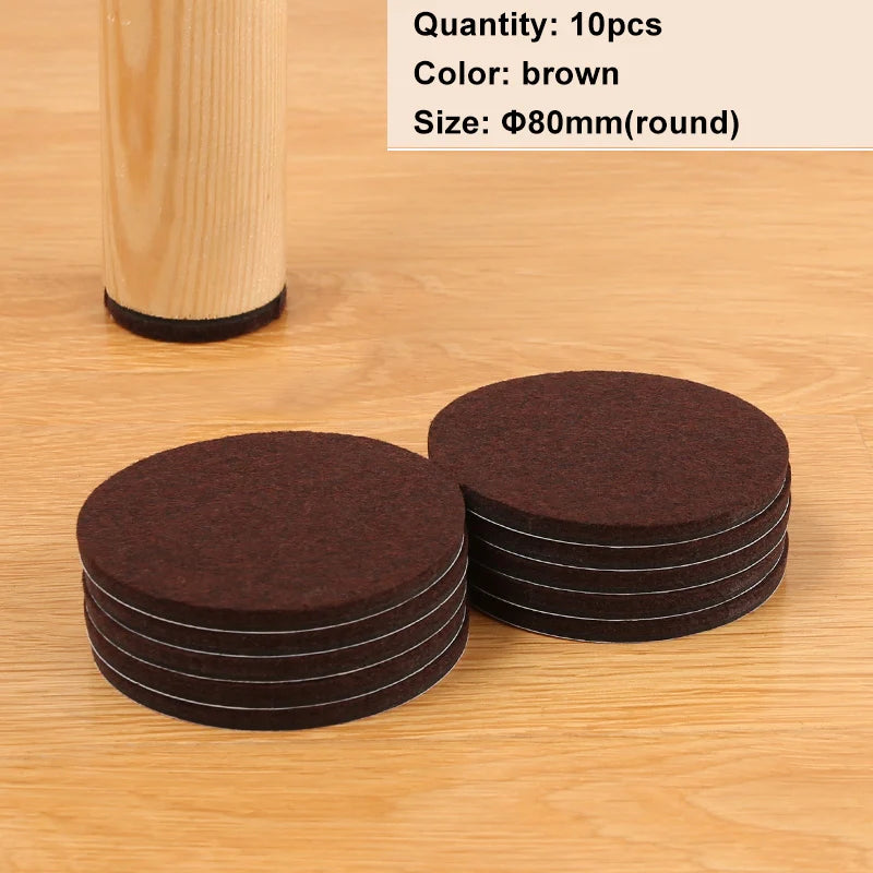 Felt Chair Leg Pads