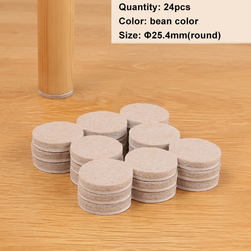 Felt Chair Leg Pads