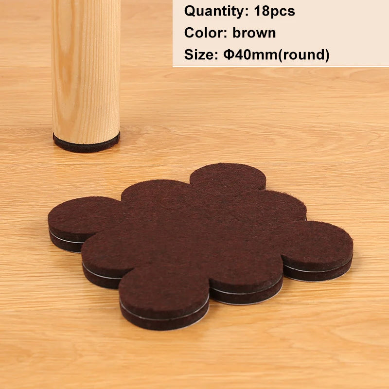 Felt Chair Leg Pads