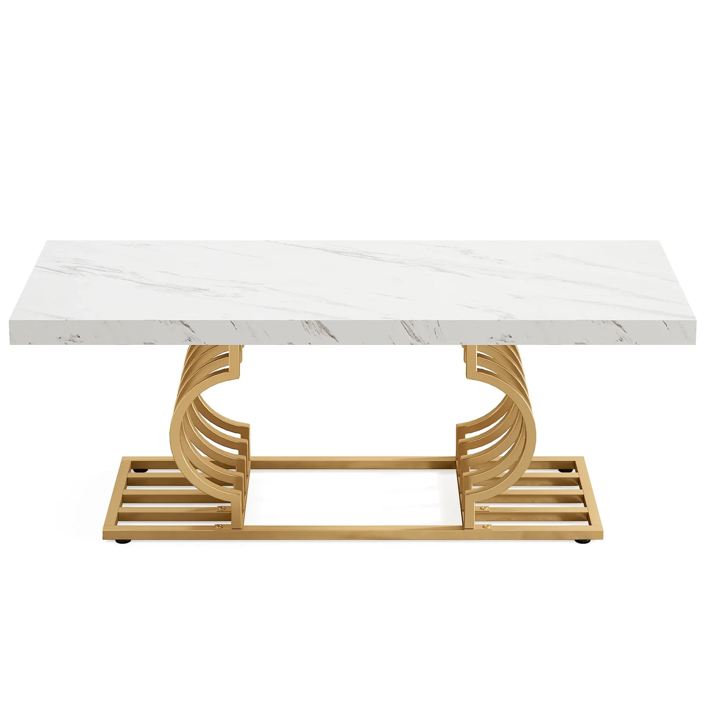 Faux Marble Coffee Table