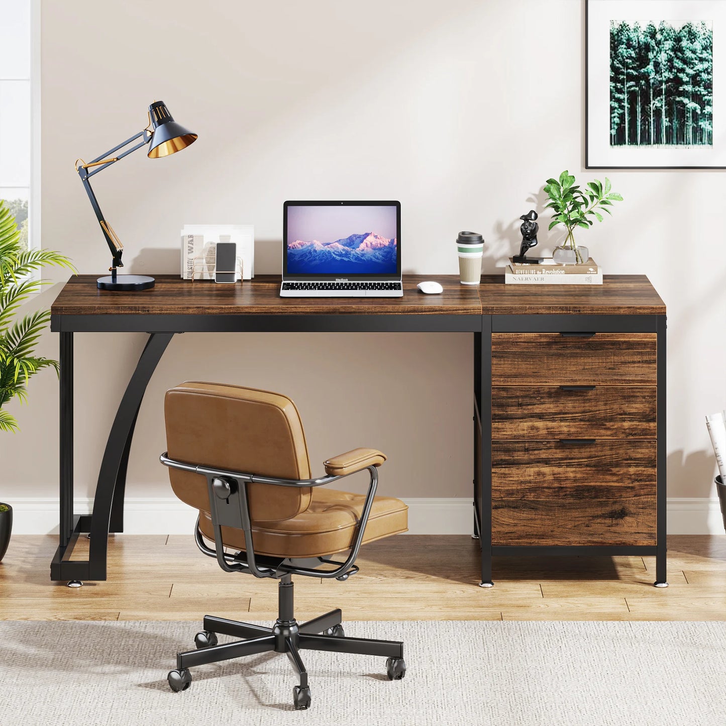 Reversible Drawer Desk