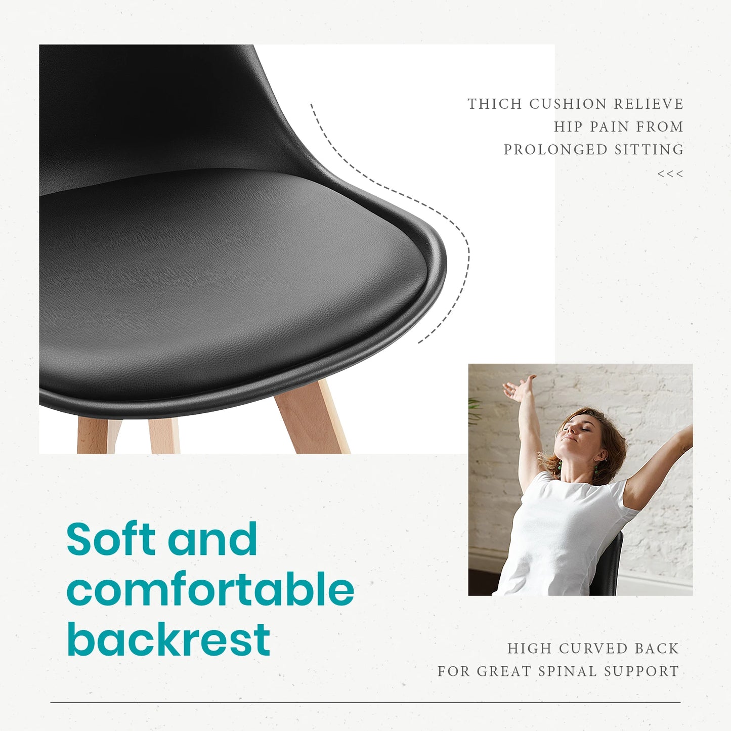 PU Leather Dining Chairs