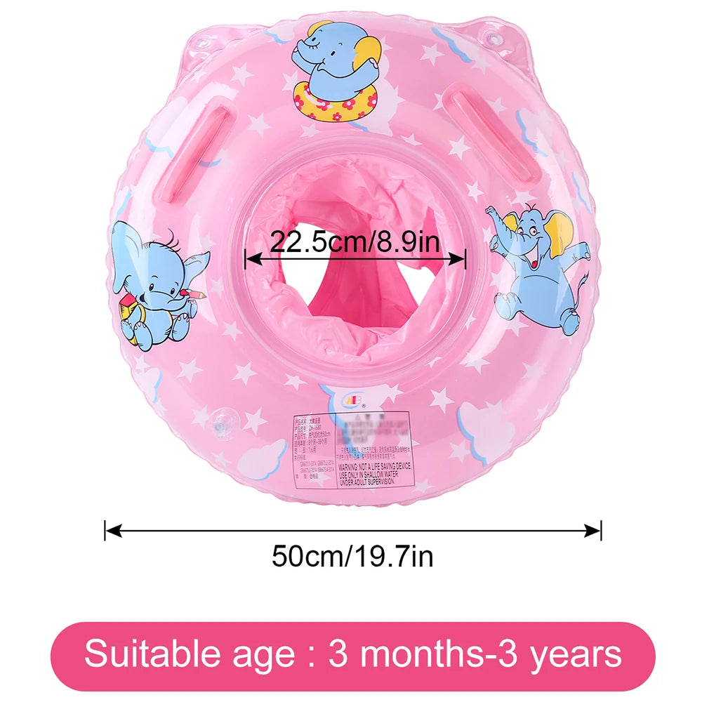 Inflatable swimming float for children