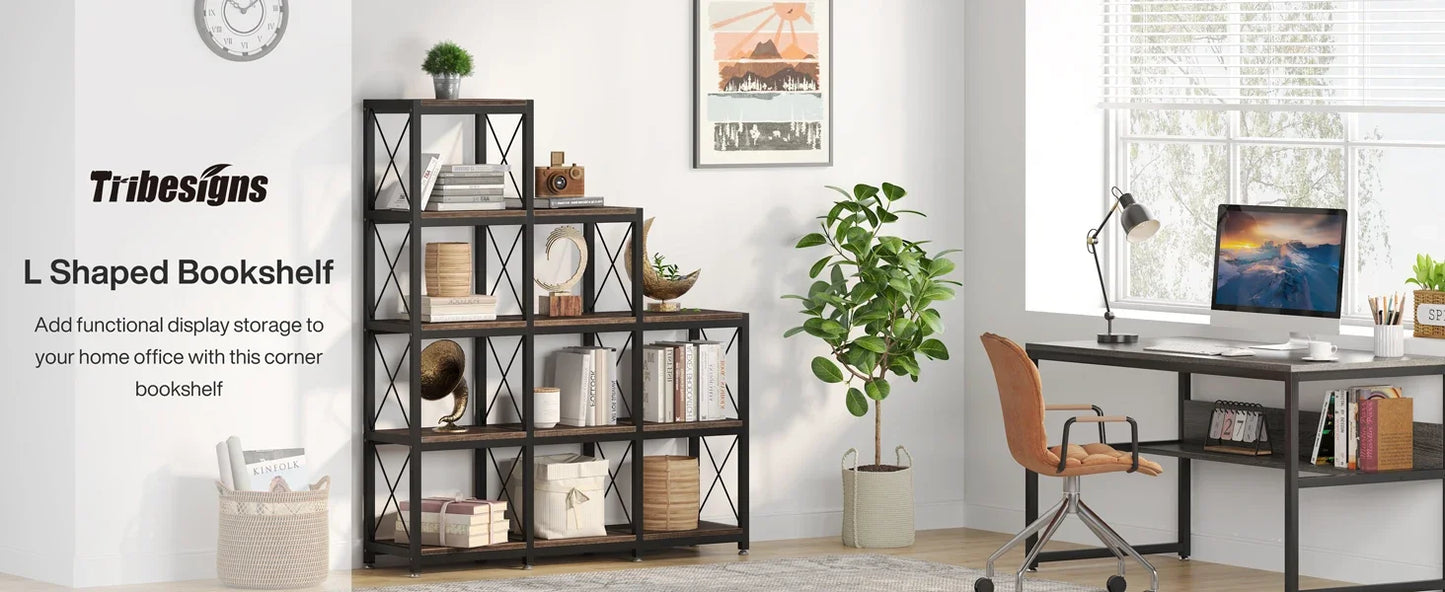 Industrial Ladder Bookshelf