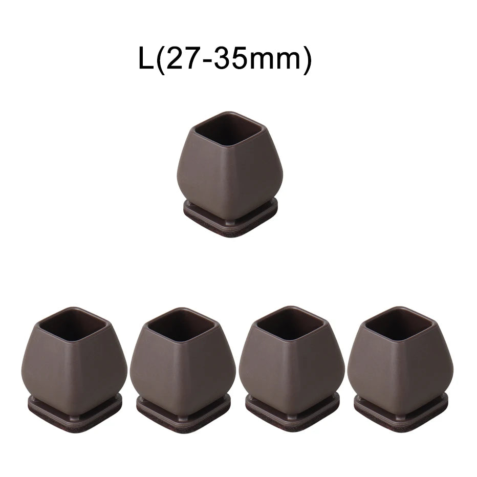 Chair Leg Floor Protectors with Felt Pads