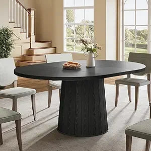 Fluted Oval Dining Table