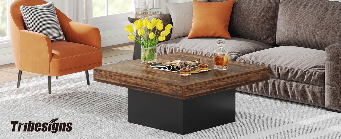 LED Rustic Coffee Table