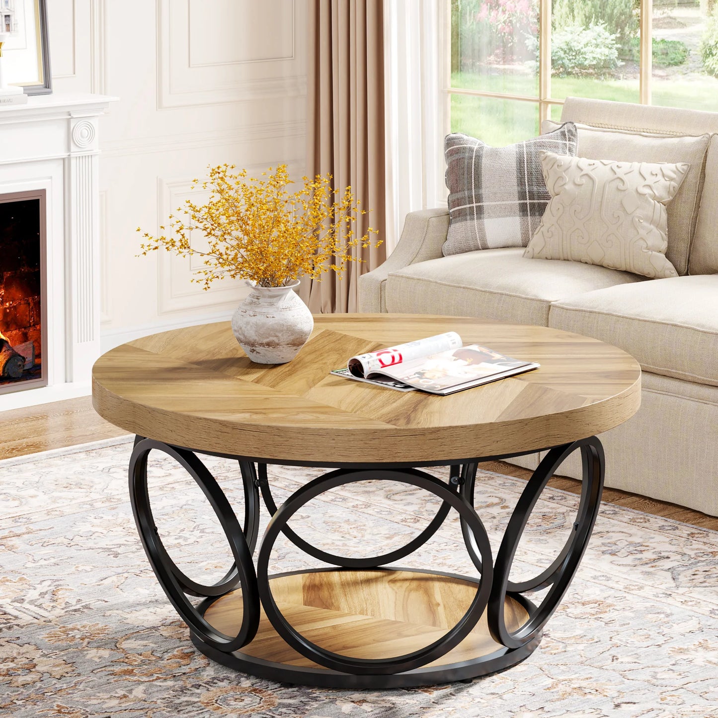 31.7″ Round Coffee Table