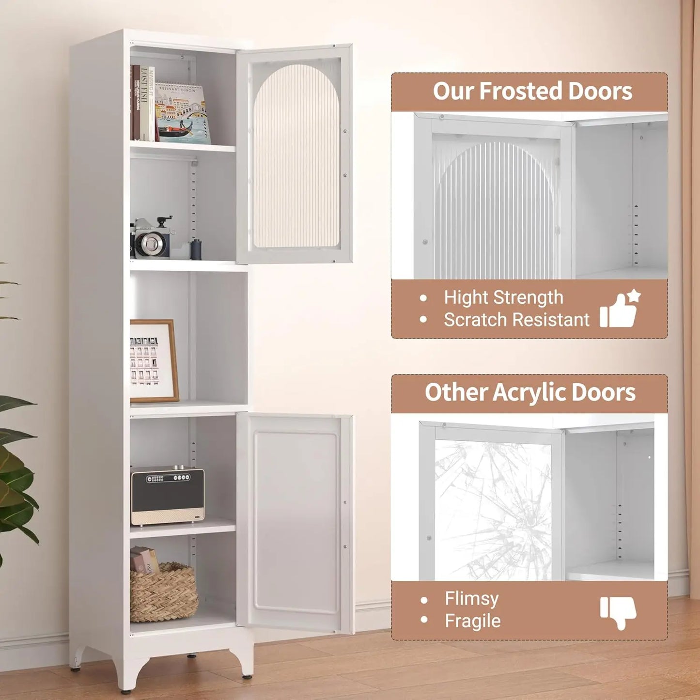 Tall Slim Bathroom Cabinet
