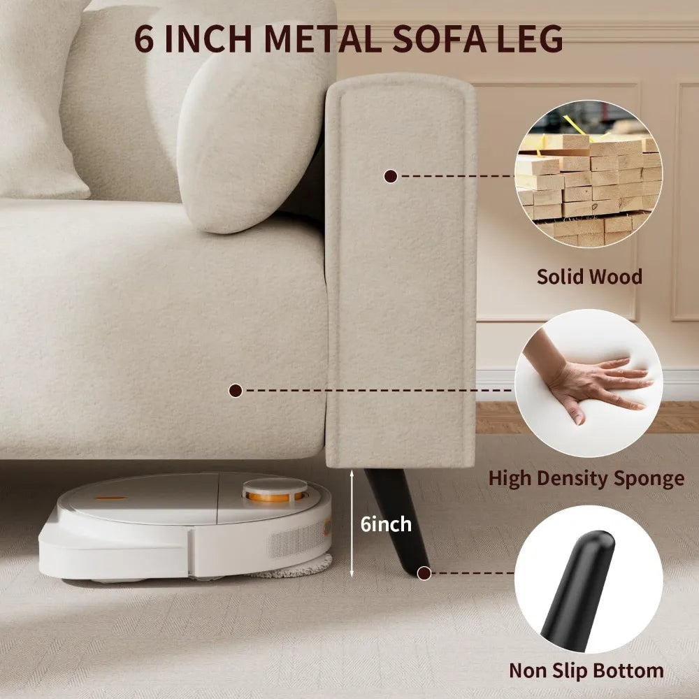 82-Inch Deep Seat Sofa