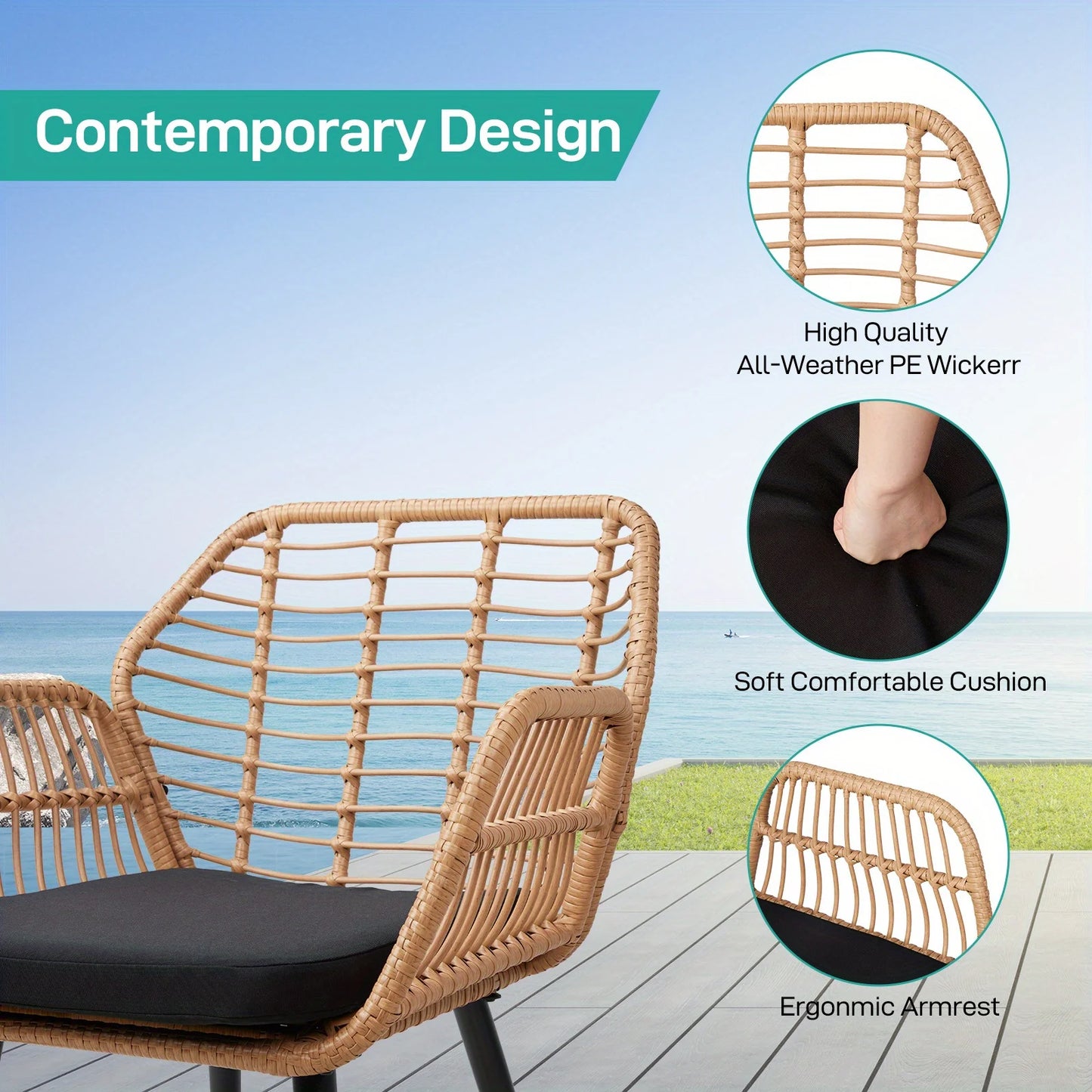 Rattan Patio Set