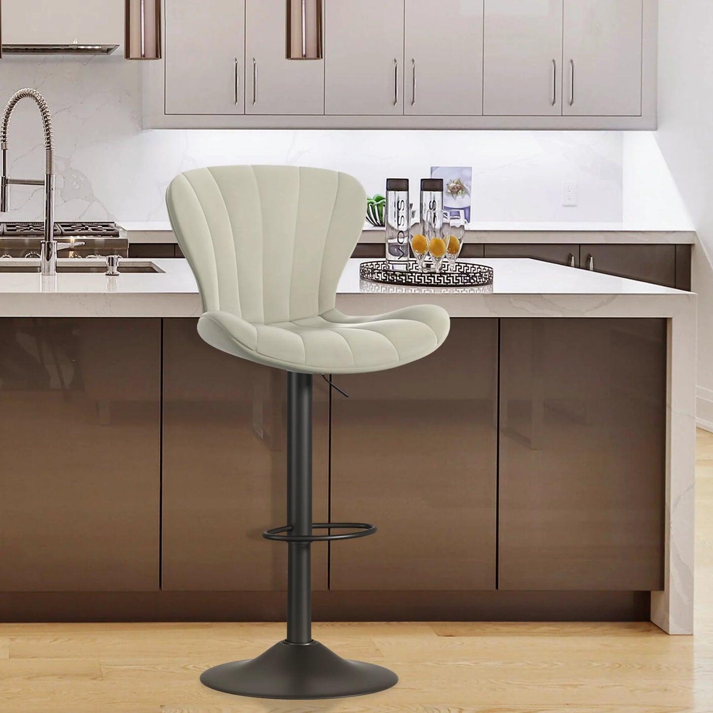 Adjustable Bar Chairs Set