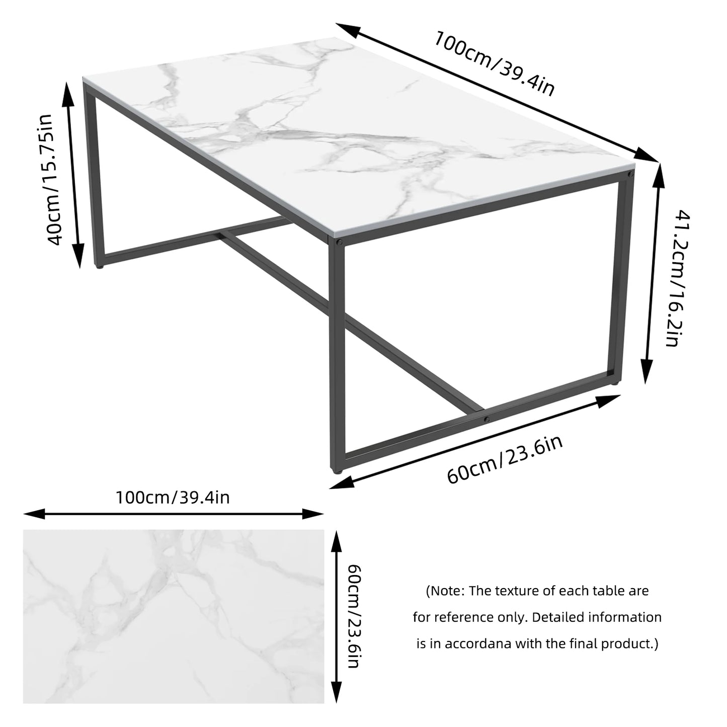 Sintered Stone Coffee Table