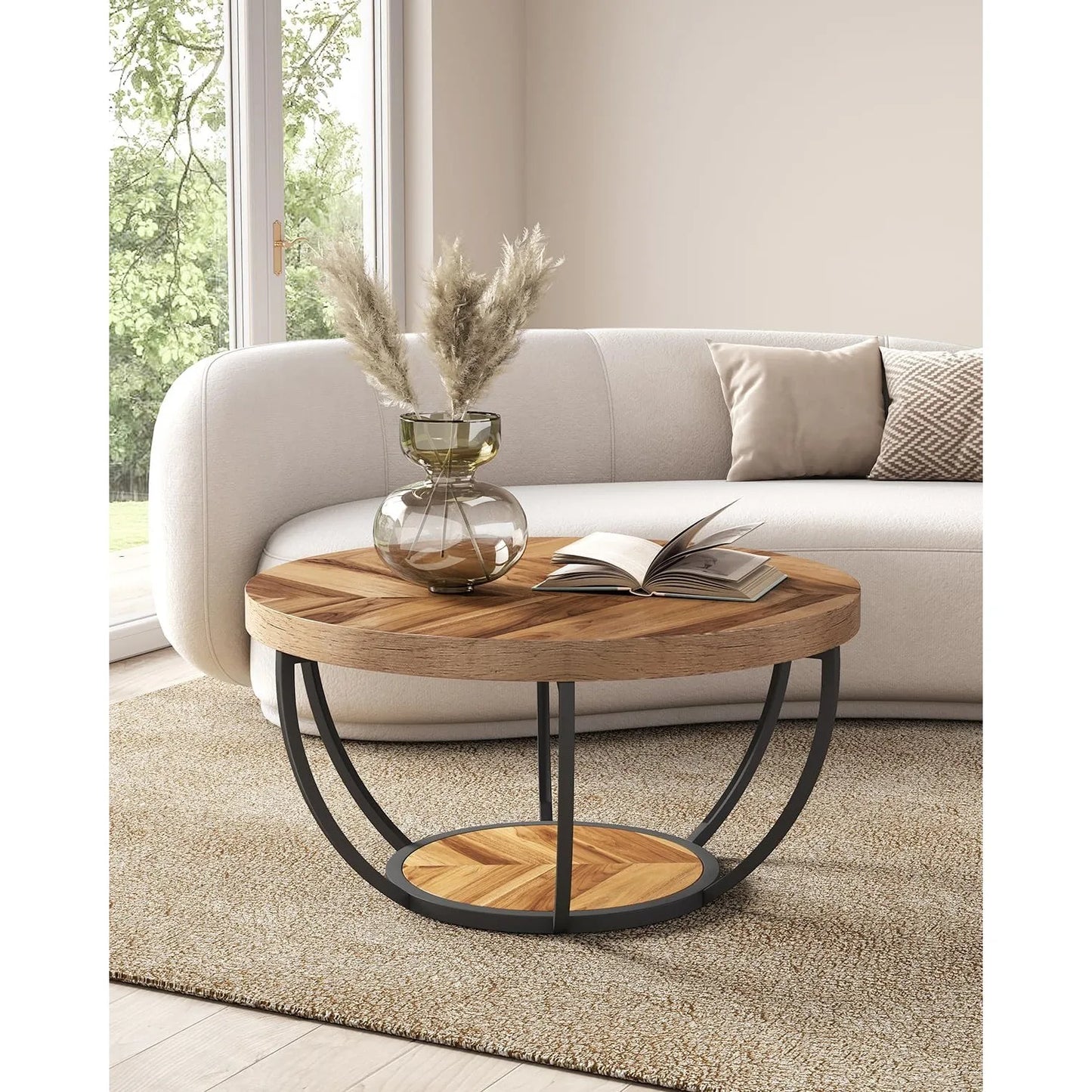 Marble Circle Coffee Table