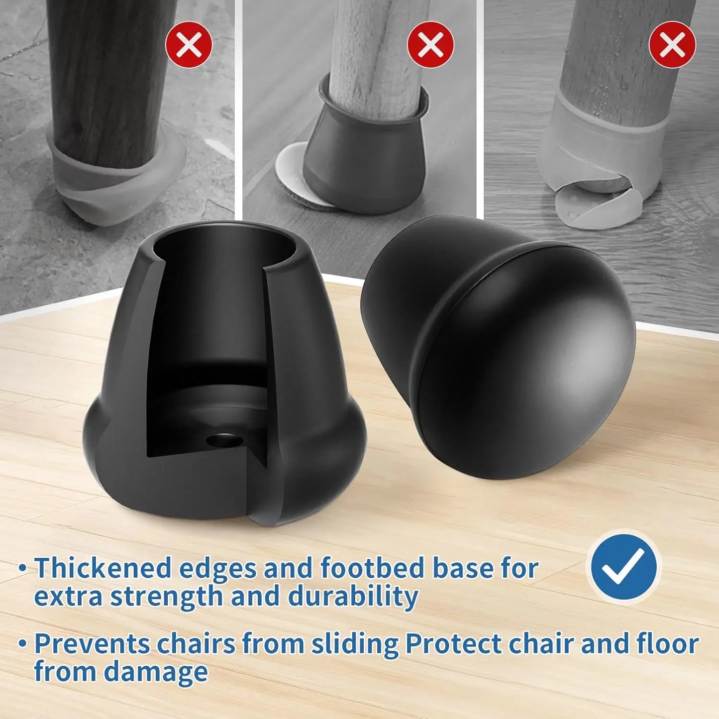 0.75in Chair Leg Protectors