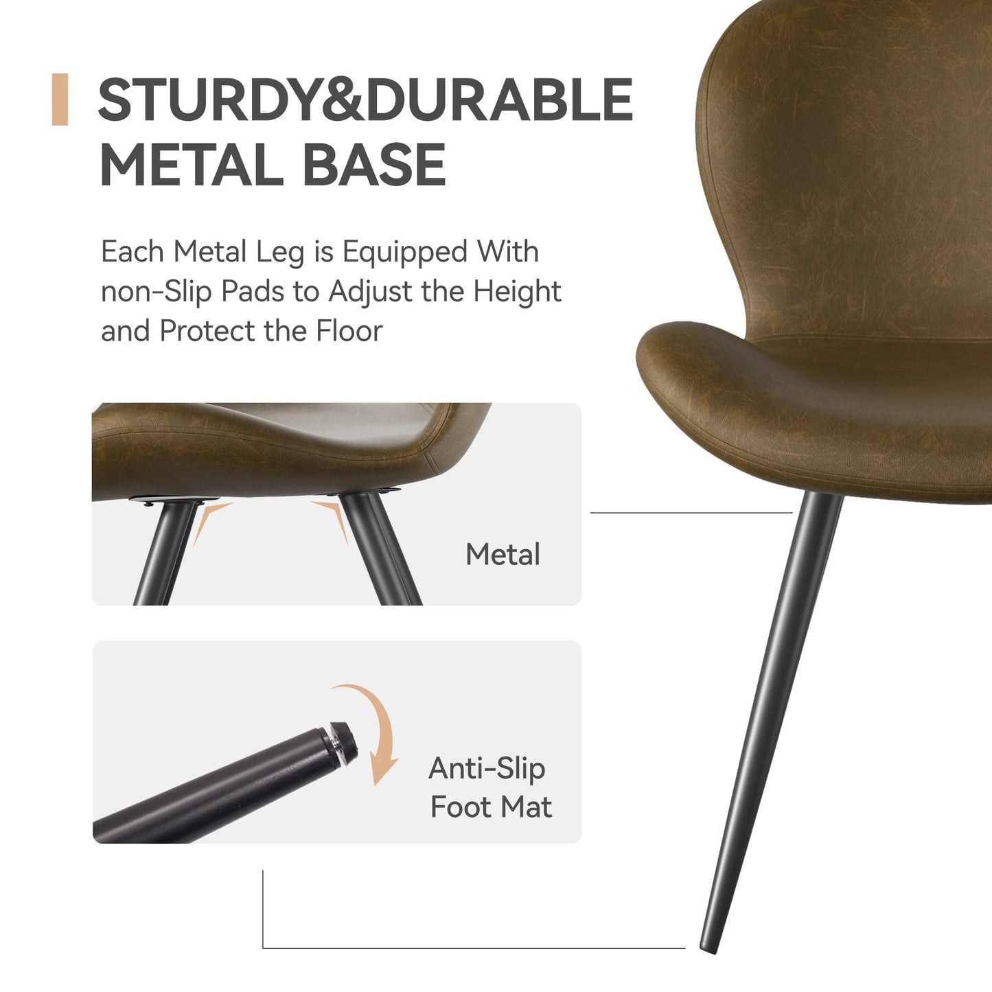 Modern Fabric Dining Chairs