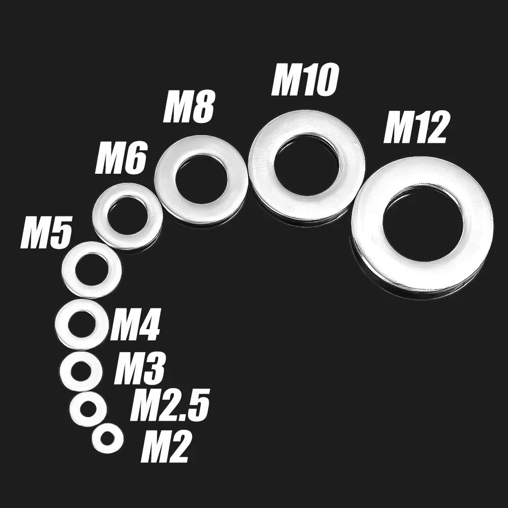 Stainless Steel Washer Assortment Kit