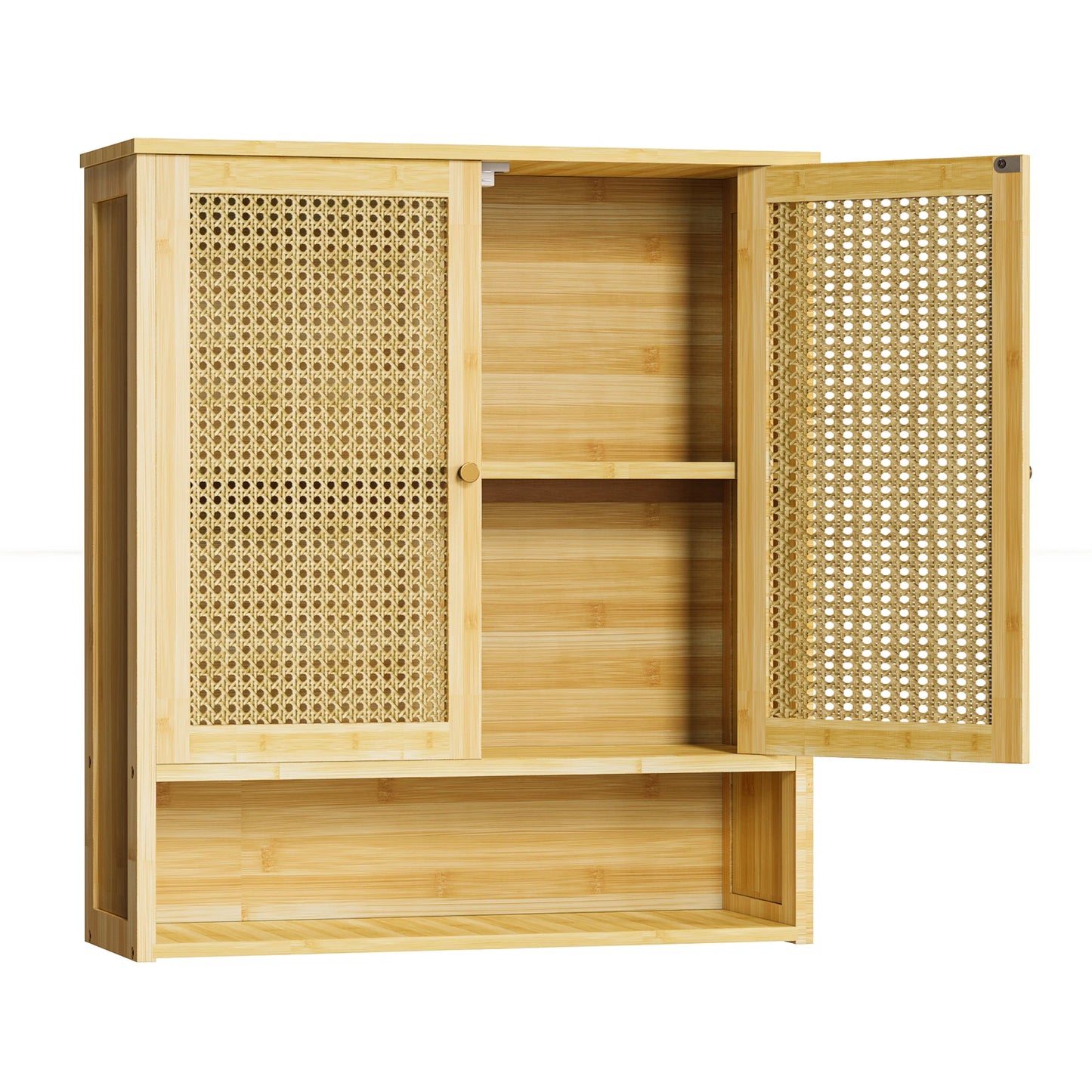 Bamboo Wall Cabinet