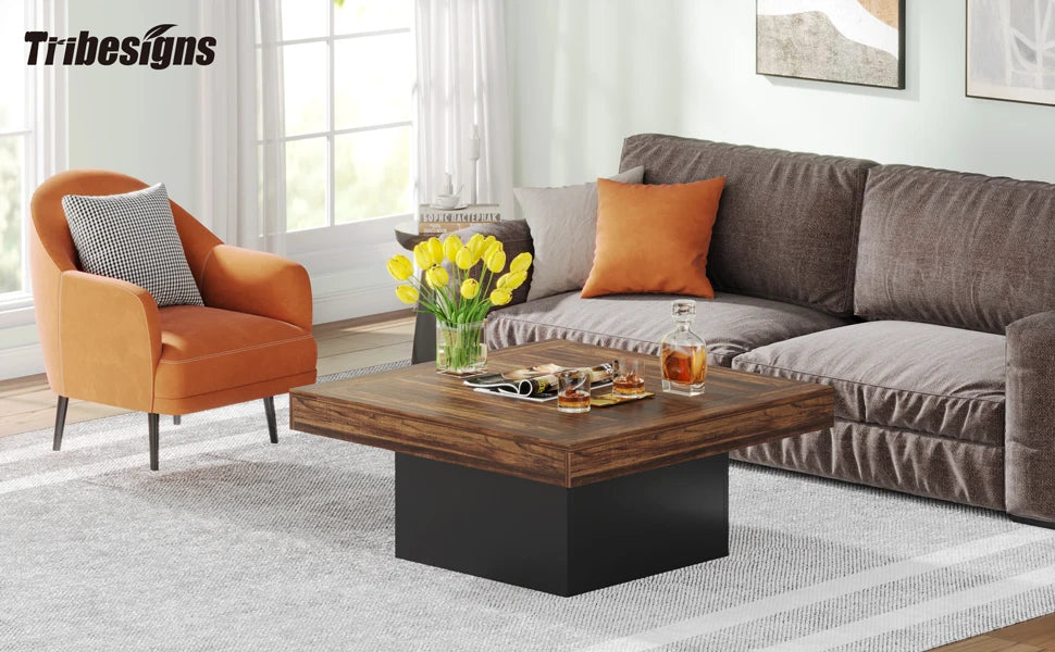 LED Rustic Coffee Table
