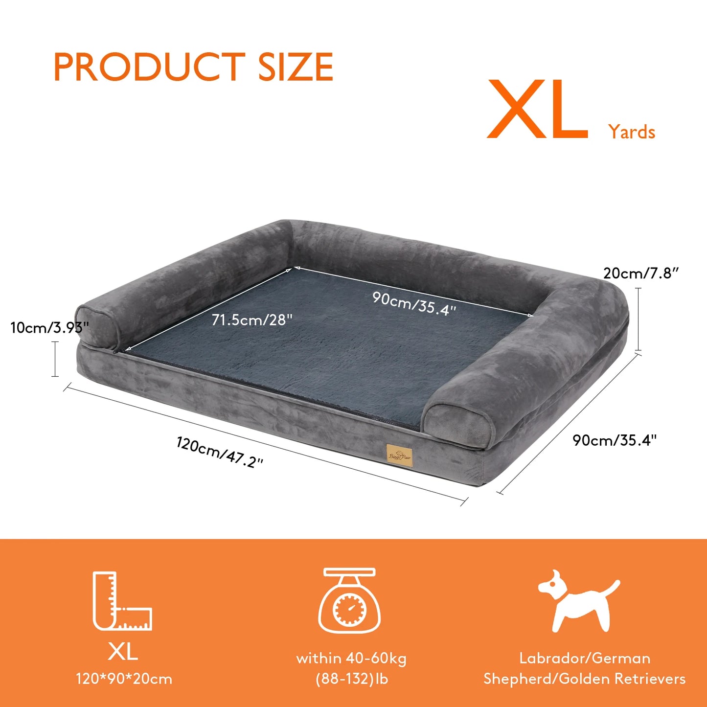 Extra Large Dog Sofa Bed