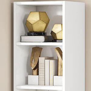 Narrow Corner Bookcase