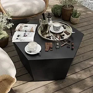 Hexagon Concrete Coffee Table
