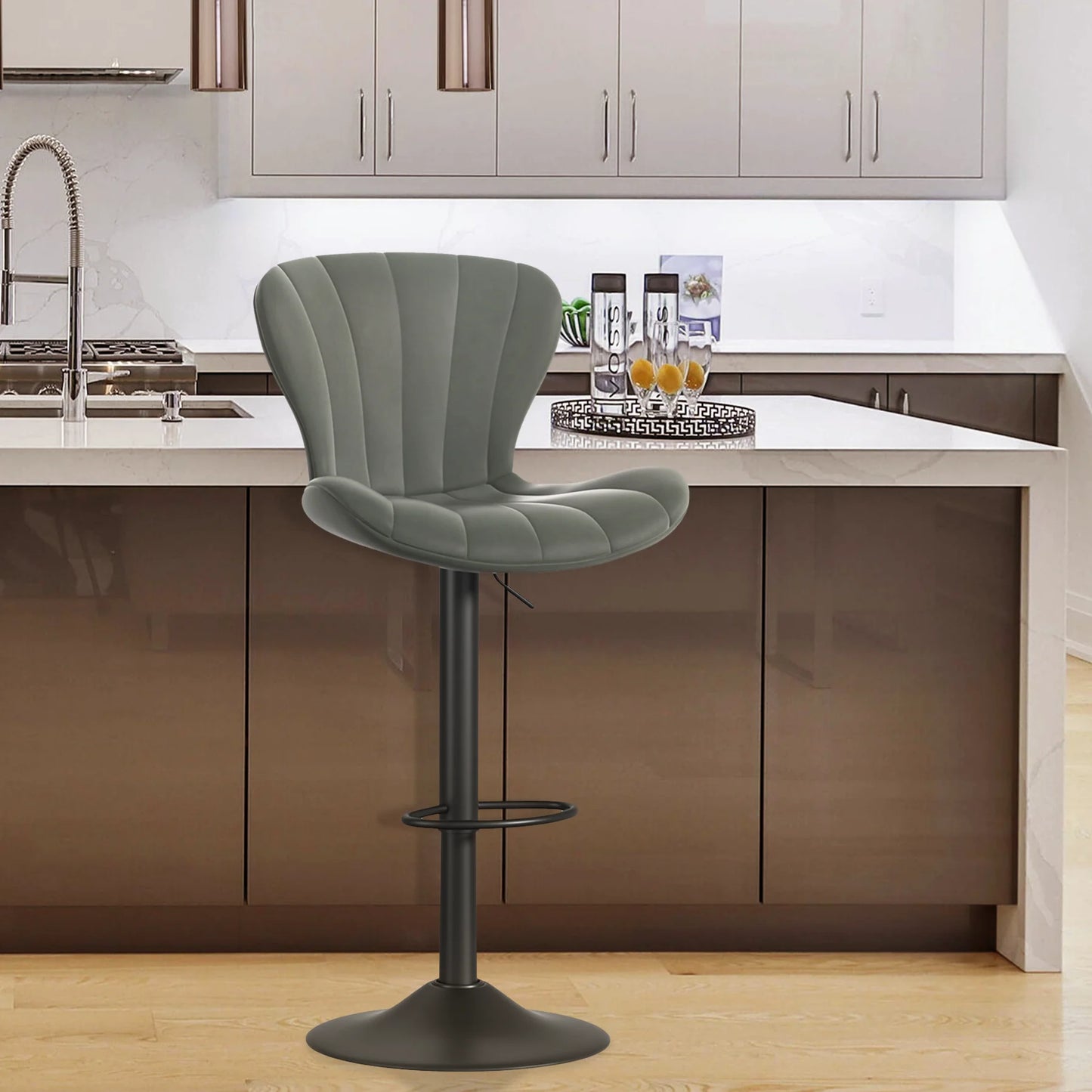 Adjustable Bar Chairs Set