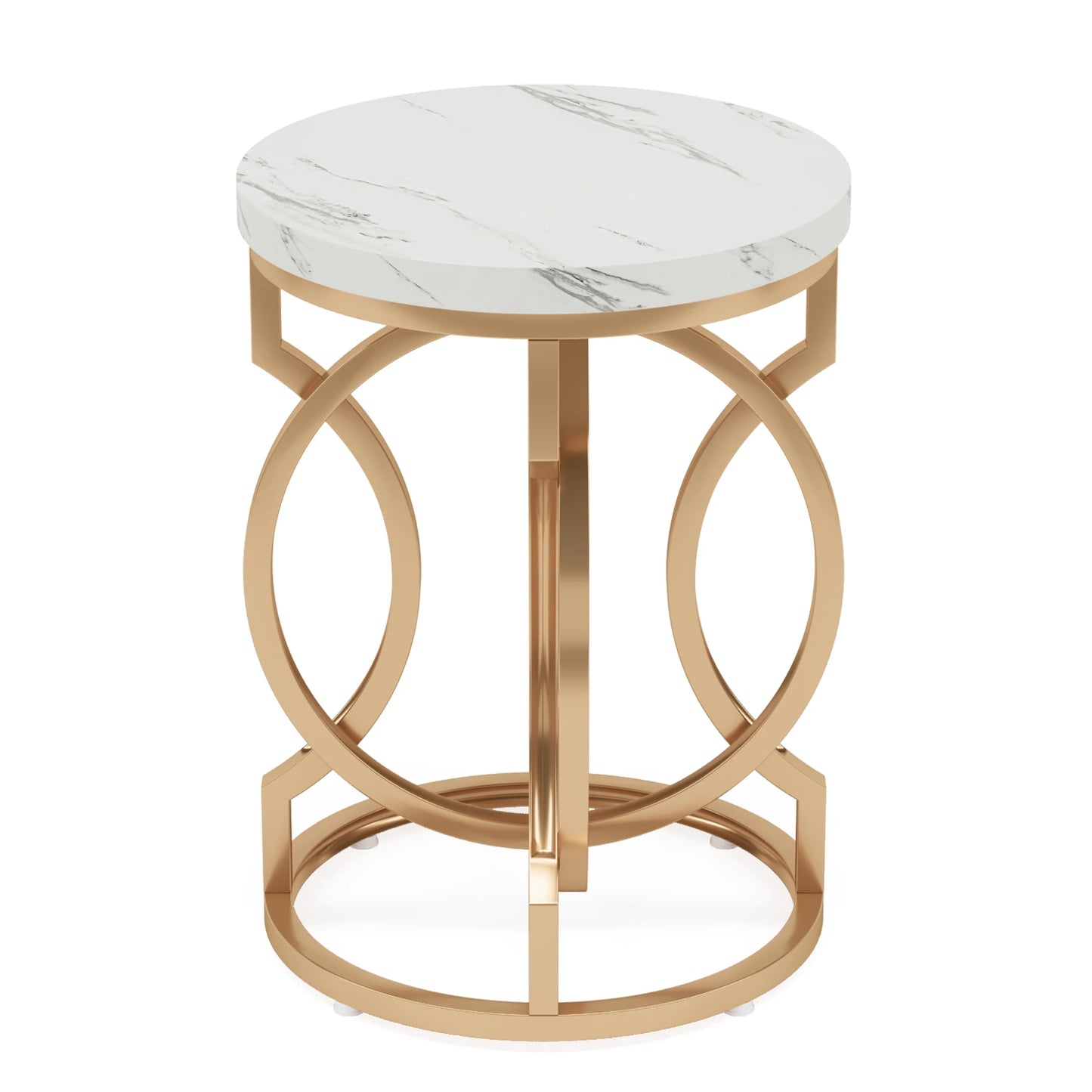 O-Base Marble Side Table