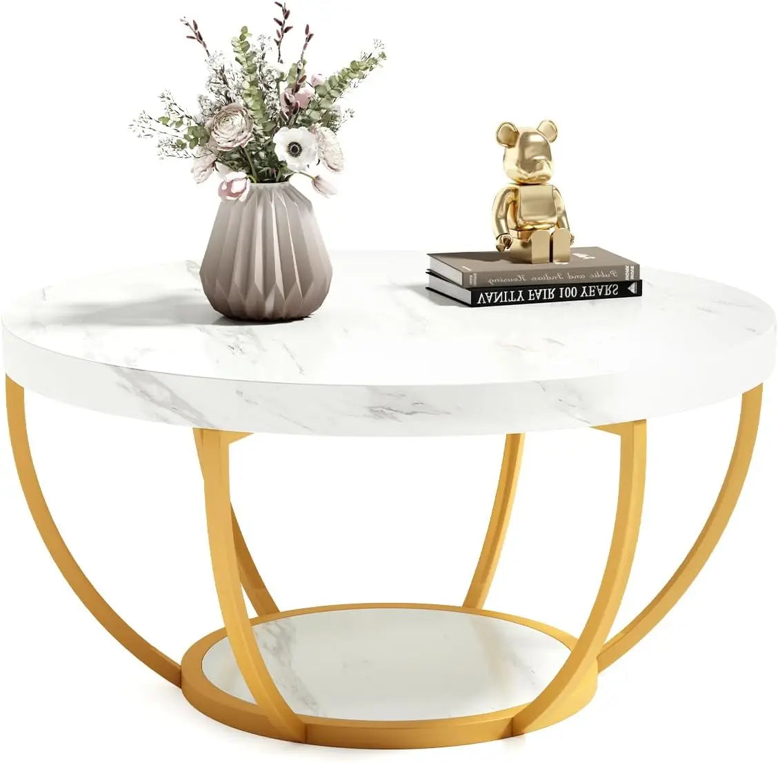 Marble Circle Coffee Table