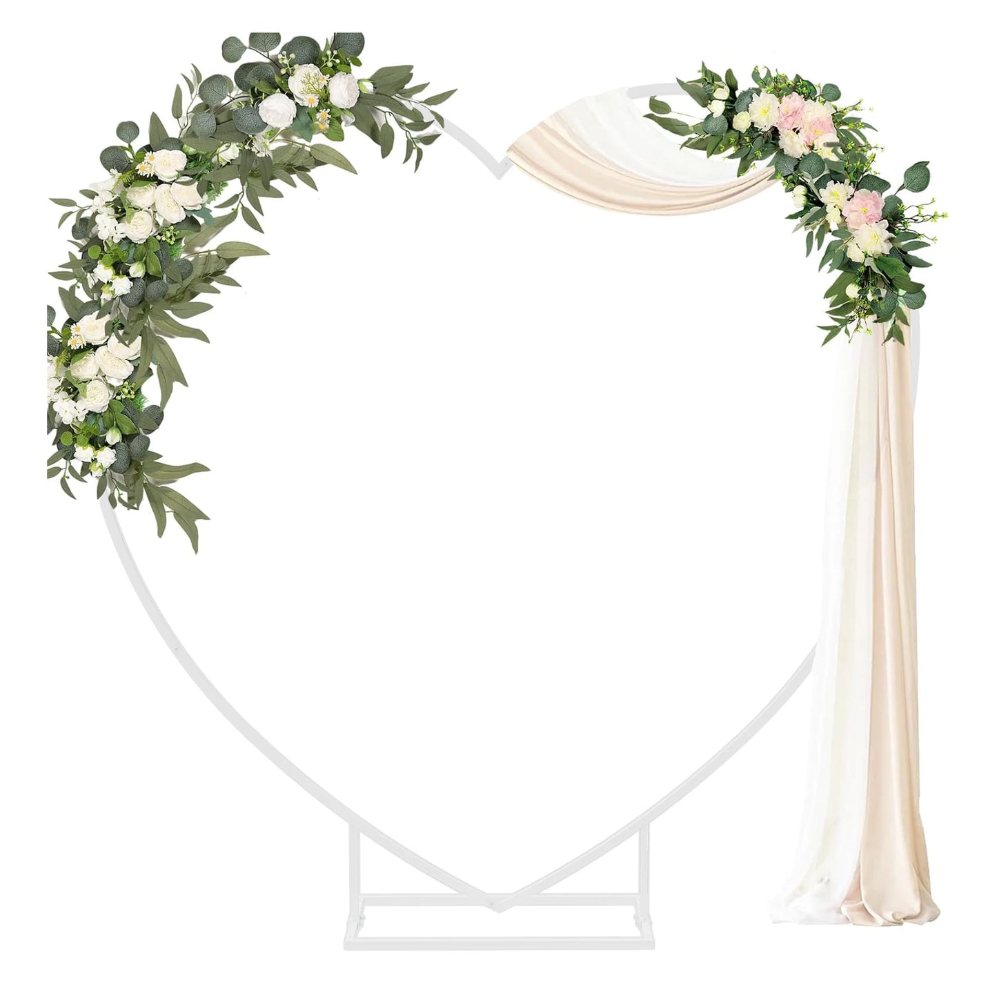 Heart Metal Wedding Arch Frame