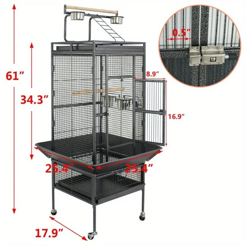 Large Steel Bird Cage